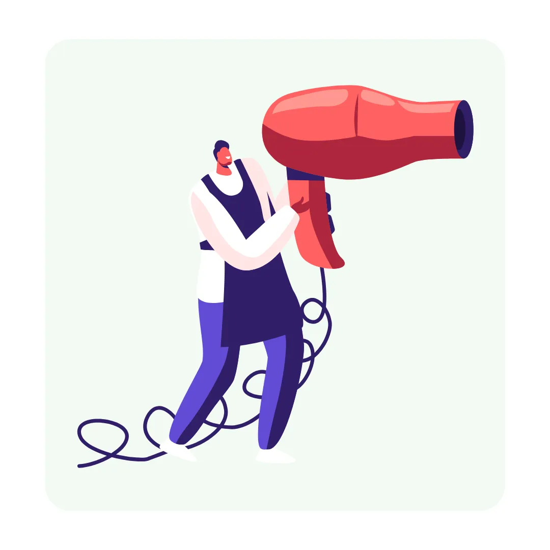 「ドライヤーと友情と、ちょっぴり髪の豆知識」